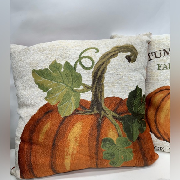 Autumn Fall Decorative Pillow Set of 4 - Picture 4 of 9